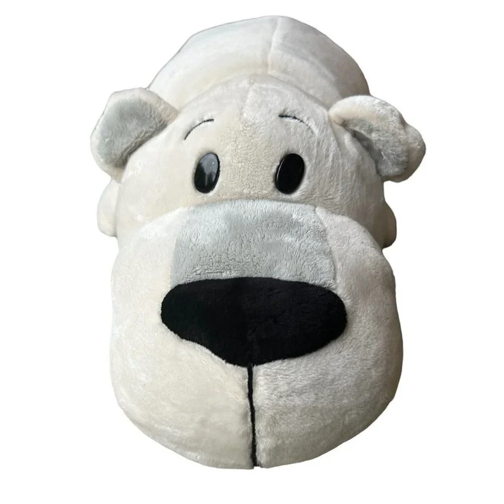 FlipaZoo Plush Stuffed Animal‎ 20 Inch Pet Polar Bear Poppi Husky Asher 2 in 1